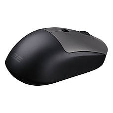Мишка безпровідна оптична 2E MF218 Bluetooth 800-1200-1600 DPI Чорний/ Сірий (2E-MF218WBG), фото 2