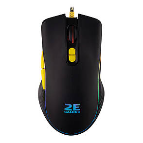 Мишка провідна ігрова 2E GAMING MG300 RGB USB 800-6400 DPI з підсвіткою Чорний (2E-MG300UB), фото 1