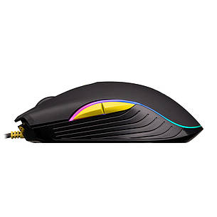 Мишка провідна ігрова 2E GAMING MG300 RGB USB 800-6400 DPI з підсвіткою Чорний (2E-MG300UB), фото 3