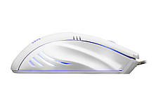 Мишка провідна ігрова 2E GAMING MG280 LED USB 1200-3200 DPI з підсвіткою Білий (2E-MG280UWT), фото 5