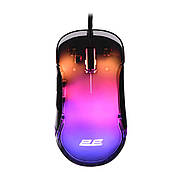 Мишка провідна ігрова 2E GAMING MG345 RGB USB 800-12800 DPI з підсвіткою Чорний (2E-MG345TR)