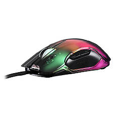 Мишка провідна ігрова 2E GAMING MG345 RGB USB 800-12800 DPI з підсвіткою Чорний (2E-MG345TR), фото 2