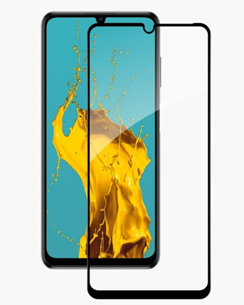 Захисне скло для ZTE Blade V40 Pro (на зті в40 про) чорний, фото 1