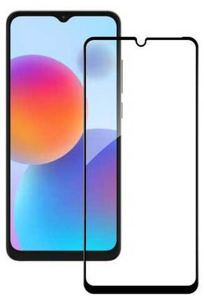 Захисне скло для ZTE Blade A52 (на зті а52) чорний, фото 1