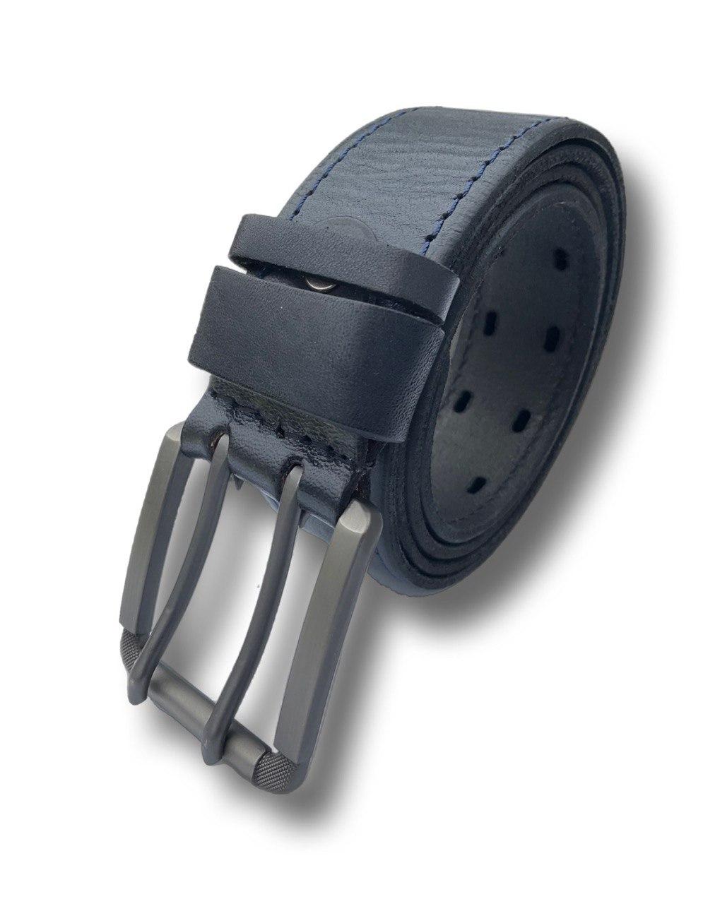 Ремень мужской Mango Кожаный Синий РК15/1 (ID#1601143691), цена: 360 ...