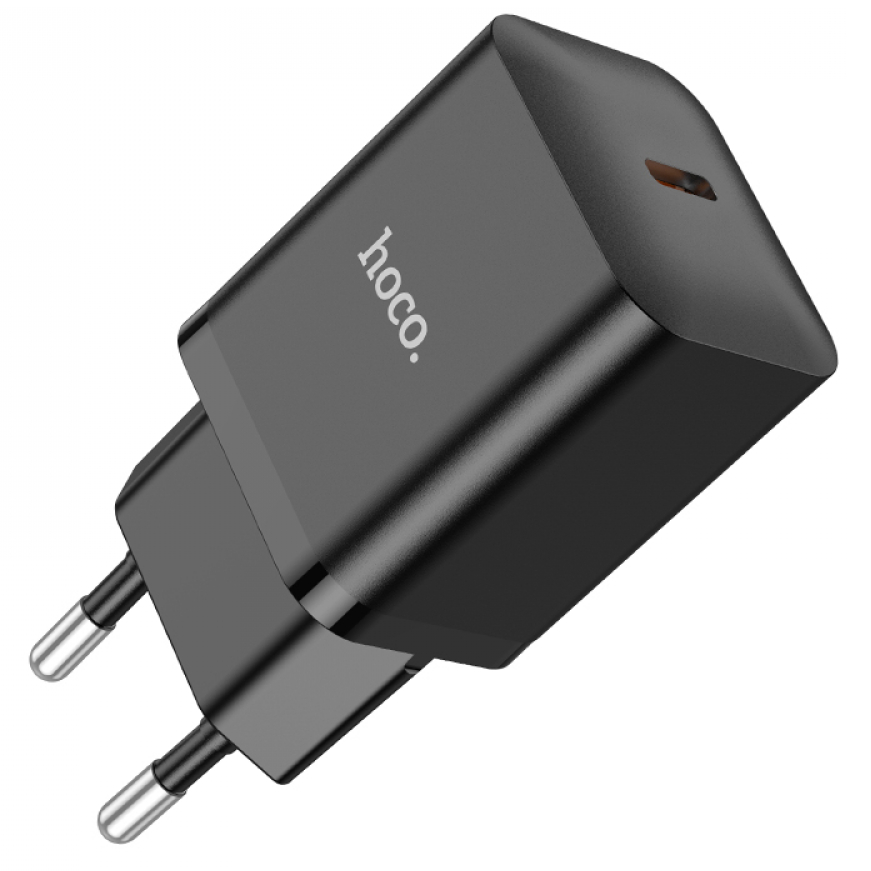Зарядний пристрій із швидкою зарядкою PD20W HOCO N27 |Type-C| Чорний