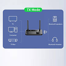 Bluetooth-адаптер для двох пристроїв аудіоприймач передавач Vaorlo B39, фото 3