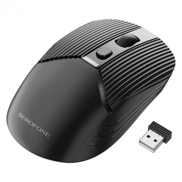 Миша бездротова BOROFONE business wireless mouse BG5 2.4G 800-1600dpi Black