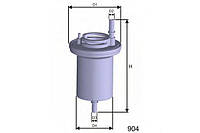 Фильтр топливный VAG 1.2/1.4/2.0 (без регулятора давления) E100 MISFAT