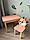 Дитячий столик та стільчик рожеве лисеня ( зріст 100-115см ), фото 4