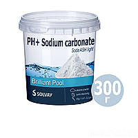 PH+ плюс для бассейна Solvay 80413. Средство для повышения уровня pH (Бельгия) 300 г - BIG SALE !
