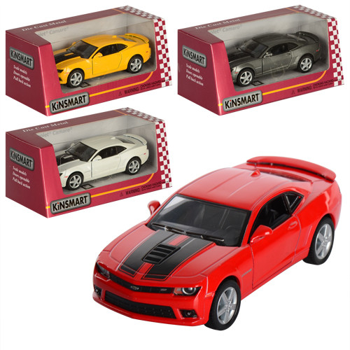 Машина — метал. "Kinsmart" "Chevrolet Camaro", кор. 16*8*7,5 см (96 шт./4)