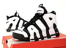 Чоловічі кросівки Nike Air More Uptempo 96 Cobalt Bliss Black White DV0819-001, фото 3
