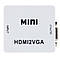 Конвертер перетворювач UKC HDMI to VGA 001 / Аудіо перехідник / Адаптер перехідник, фото 2