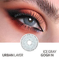 Кольорові контактні лінзи Urban Layer Gogh N Ice Gray