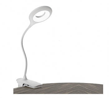 Настільна (+ на прищіпці) з підставкою для ручок Led лампа WINNBOSS M 1238 акумуляторна ERKA
