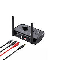 Bluetooth-адаптер для двох пристроїв аудіоприймач передавач Vaorlo B39, фото 5