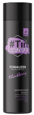 Шампунь-тоналайзер для волос Tin Color Colored Shampoo М/56 Ежевичный чизкейк, 250 мл