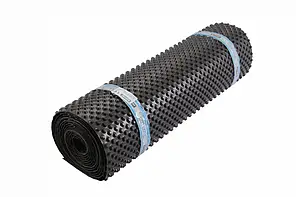 Шипоподібна геомембрана Ізоліт Cottage 0,4 (1х20 м), мембрана шиповидна Ізоліт Коттедж