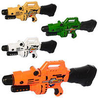 Водяний бластер, помпа, розмір великий, 48,5 см, 4 кольори, пак. 56*30*8см