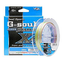 Шнур YGK Super Jig Man X4 200m #2.0/0.242mm 30lb (1013-5545.01.42)