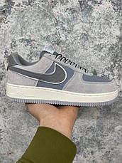Чоловічі кросівки Nike Air Force 1 Low Athletic Club Grey DQ5079-001, фото 3