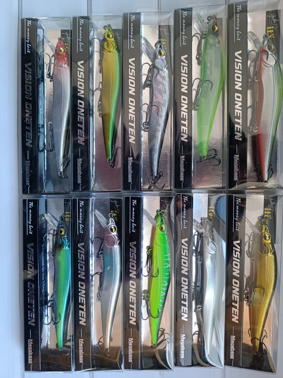 Набір Воблерів Vision OneTen 110SP, Віжн 110 10шт всі кольори