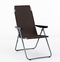 Кресло - Шезлонг раскладное для отдыха и туризма усиленное 55*40*106см Стул туристический складной Эко W_1533