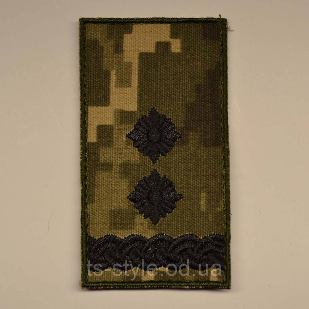 Погон Підполковник ЗСУ фон мм-14