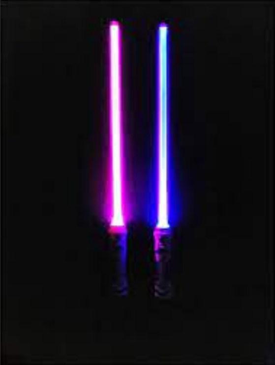 Световой меч Kruzzel 20481 Комплект 2 шт синий + красный шпаги со светодиодной подсветкой M_1466 - фото 9 - id-p1777681677