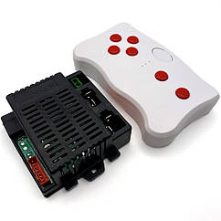 Комплект блок керування Wellye RX 57 socket B з пультом керування TX10, для дитячого електромобіля Bambi