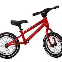 Беговел Profi kids детский двухколесный велобег для малышей колеса 12 дюймов резина М 5451A-1 красный