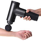 Масажер для тіла + 4 насадки, від USB, KH-320 + Подарунок Смарт фітнес ваги / Ручний вібромасажер для тіла, фото 9