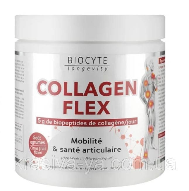 Харчова добавка з колагеном для суглобів Collagen Flex, 30 доз х 8 г