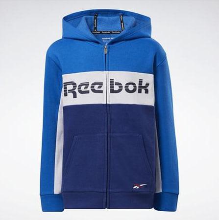 ОРИГІНАЛ Дитяче зіп-худі reebok zip up hoodie EW8598