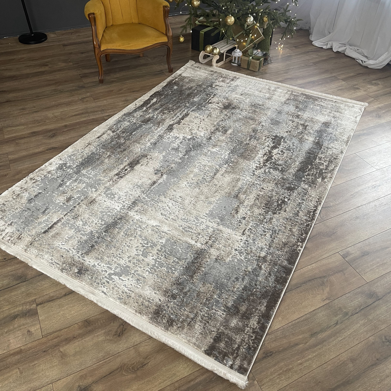 Килим сучасний 3816 бежевий, фото 1