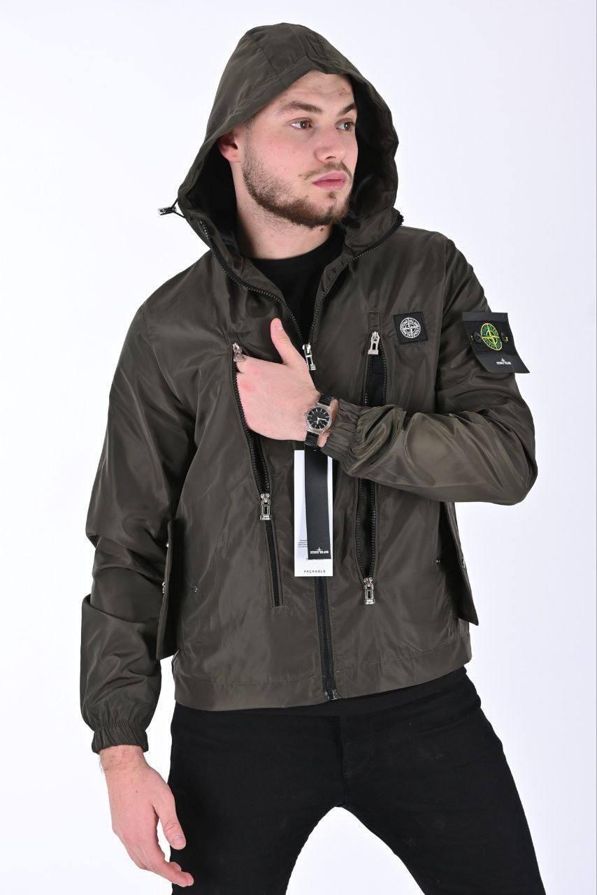 Мужская Ветровка Stone Island Хаки — Купить Недорого на Bigl.ua ...