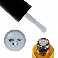 Гель-лак F.O.X Spectrum Gel Vinyl 011 Apologize, сірий, 7 мл