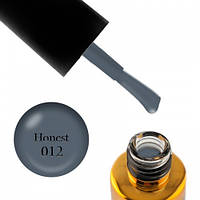 Гель-лак F.O.X Spectrum Gel Vinyl 012 Honest, насичений сірий, 7 мл