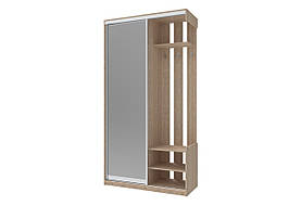 Передпокій City One Door Doros Дуб Сонома 1 Дзеркало 110х45х210 (44900083)