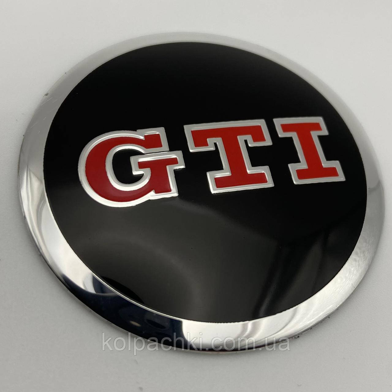 Наклейка для ковпачків із логотипом GTI 56 мм