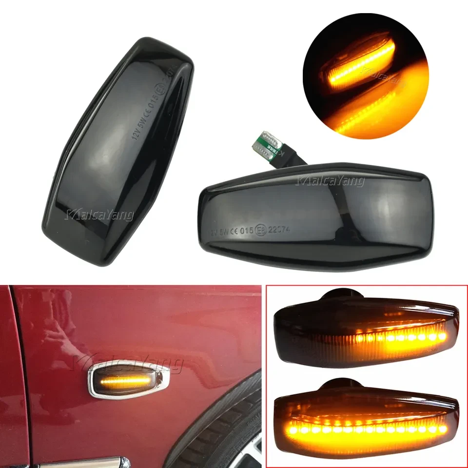 LED-перетворювачі поворотів динамічні Hyundai Elantra Getz Sonata XG Terracan Tucson i10 покажчик повороту