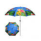 Пляжна парасолька від сонця посилена з нахилом Stenson "Фламінго" 2 м Блакитна, фото 2