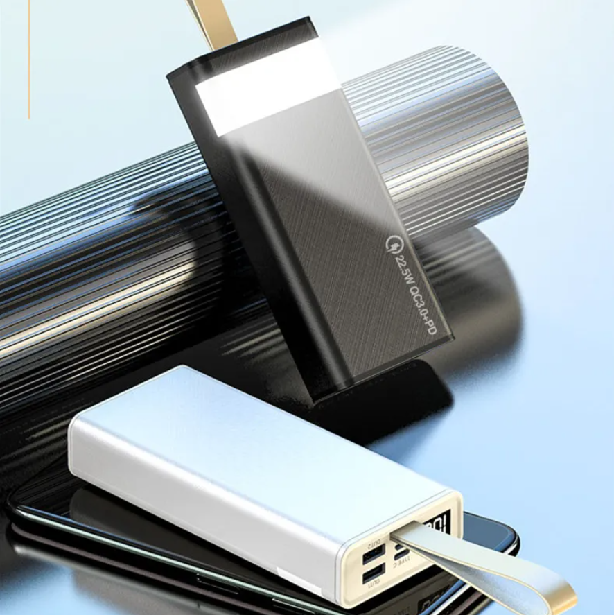 Power bank 30000 mAh Super Fast Charge 22.5W Зовнішній акумулятор Повербанк Портативна зарядка