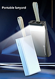 Power bank 30000 mAh Super Fast Charge 22.5W Зовнішній акумулятор Повербанк Портативна зарядка, фото 9