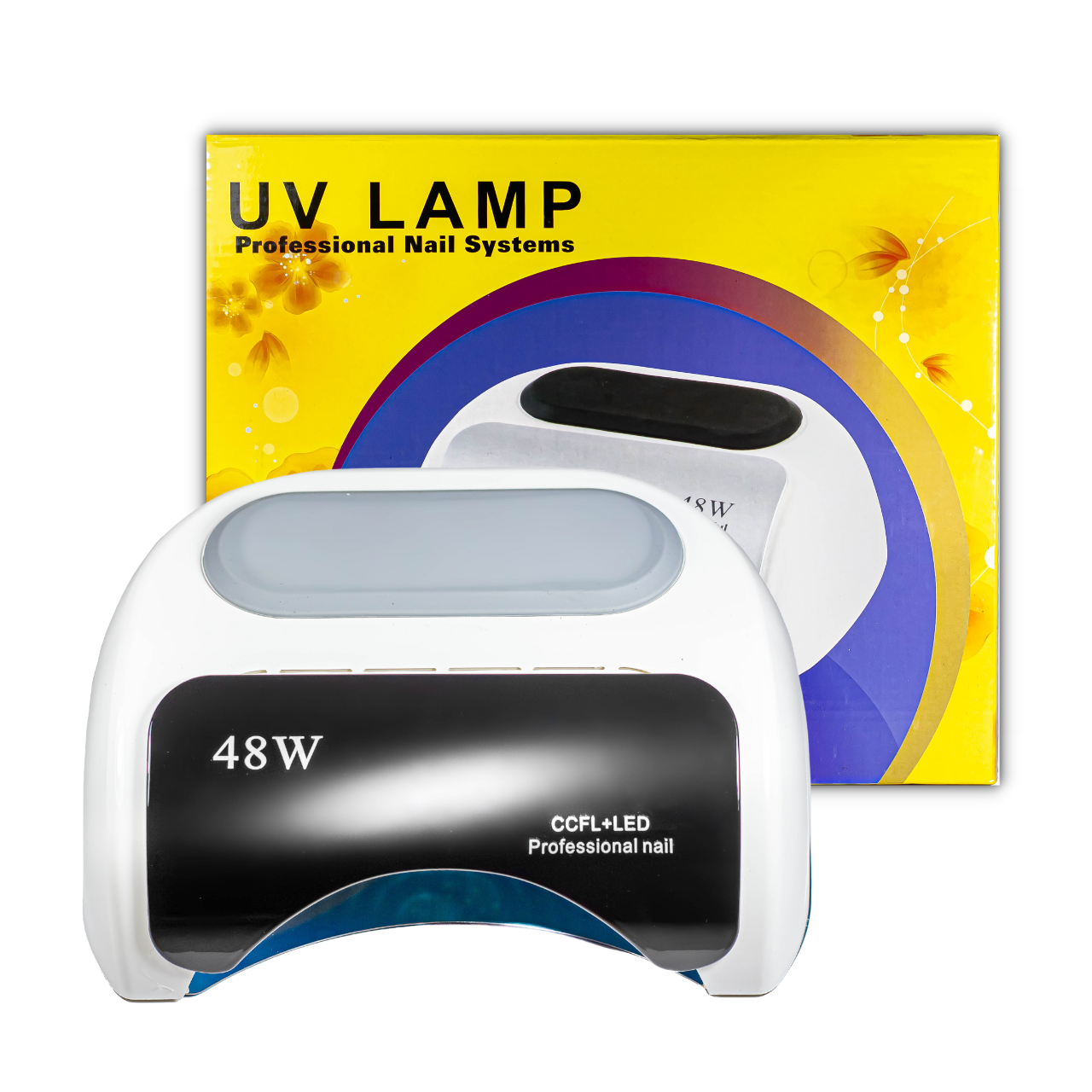 Лампа для сушіння гель-лаку 48 W Powerful LED Double wavelenght B129, фото 1