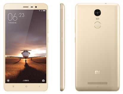 Смартфон Xiaomi Redmi Note 3 Pro 16 GB (Gold) Global Rom