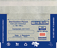 Пакеты для стерилизации комбинированные 60х100 ProSteril, для воздушной стерелизации 100 шт
