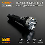 Портативний світлодіодний ліхтарик Videx VLF-A505c 5500Lm 5000K, знімний акумулятор 217007/18650, фото 8