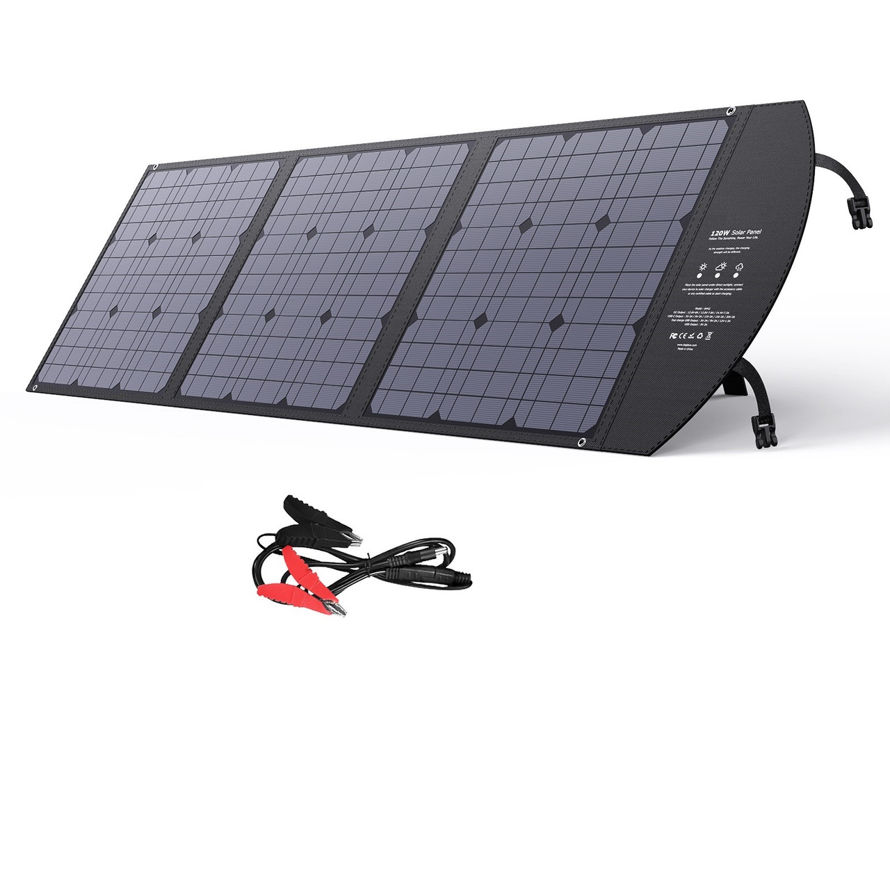 Портативний розкладний зарядний пристрій ALTEK 120W ALT-120